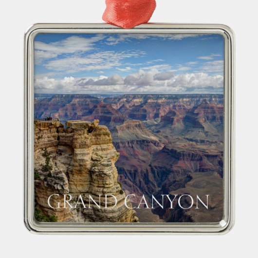 Grand Canyon 7 Ornament Aus Metall (Vorne)
