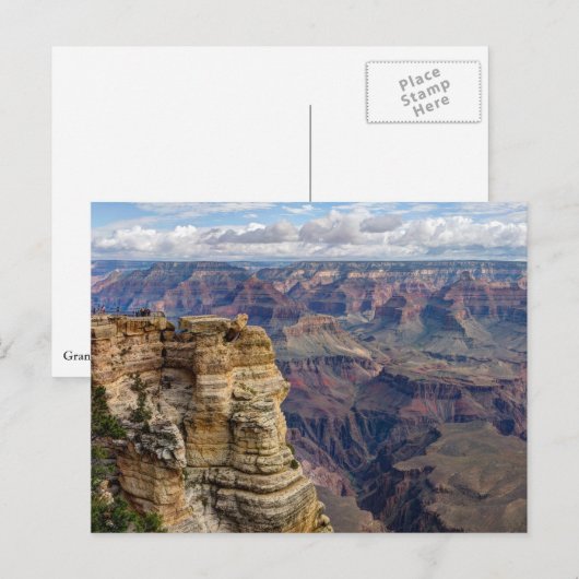 Grand Canyon 7 Postkarte (Vorne/Hinten)