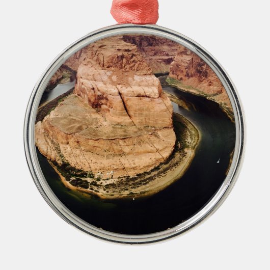 Grand Canyon 7 Silbernes Ornament (Vorne)