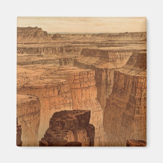 Grand Canyon am Fuße der Toroweap Magnet (Vorne)