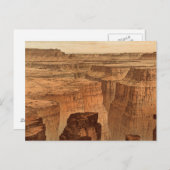 Grand Canyon am Fuße der Toroweap Postkarte (Vorne/Hinten)
