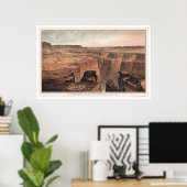 Grand Canyon am Fuße von Toroweap 1882 Poster (Heimbüro)