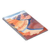 Grand Canyon | Aquarellbilder Notizblock (Rechte Seite)