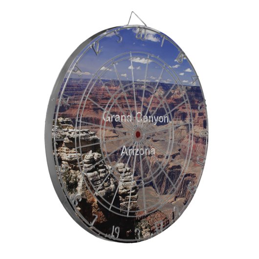 Grand Canyon, Arizona Dartscheibe (Vorderseite Links)
