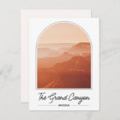 Grand Canyon Arizona Foto Postkarte (Vorne/Hinten)