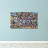 Grand Canyon, Arizona - Große Buchstabenszenen Leinwanddruck (Insitu (Holzboden))