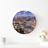 Grand Canyon, Arizona Große Wanduhr (Zuhause)