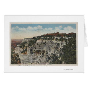 Grand Canyon, Arizona - Hotel-Ansicht EL Tovar