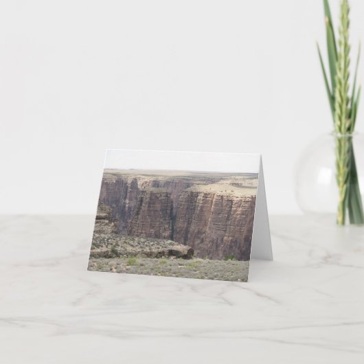 Grand Canyon, Arizona Karte (Vorderseite)