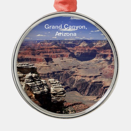 Grand Canyon, Arizona Ornament Aus Metall (Vorne)