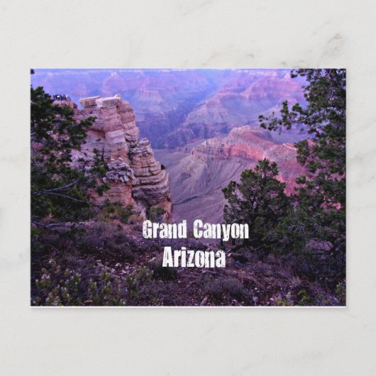 Grand Canyon, Arizona Postkarte (Vorderseite)