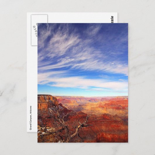 Grand Canyon, Arizona Postkarte (Vorne/Hinten)