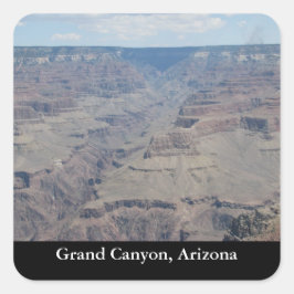 Grand Canyon, Arizona Quadratischer Aufkleber
