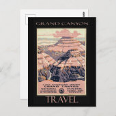 Grand Canyon Arizona Reisead Postkarte (Vorne/Hinten)