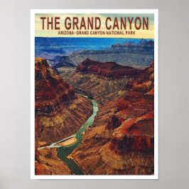 Grand Canyon Arizona Reiseplaner Poster