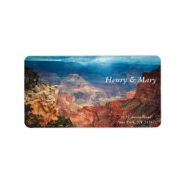 Grand Canyon, Arizona, USA Adressaufkleber