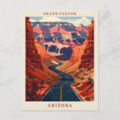 Grand Canyon Arizona USA Elegantes Ambiente Postkarte (Vorderseite)