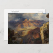 Grand Canyon, Arizona von Thomas Moran Postkarte (Vorne/Hinten)