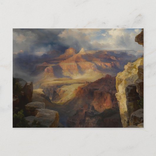Grand Canyon, Arizona von Thomas Moran Postkarte (Vorderseite)