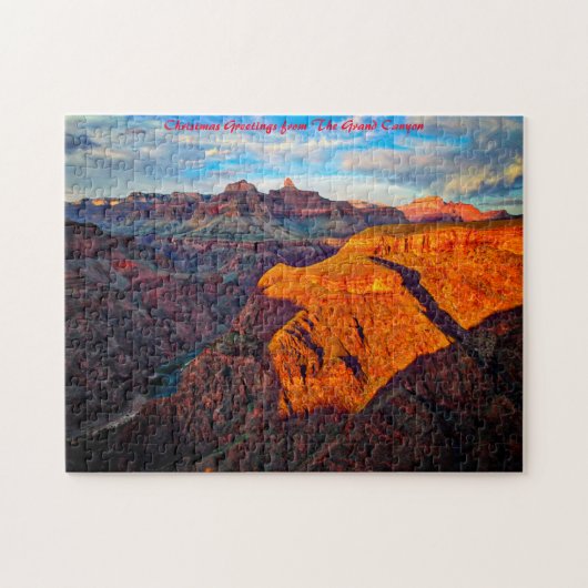 Grand Canyon Arizona - Weihnachtsgrüße Puzzle (Horizontal)