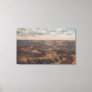 Grand Canyon, Arizona - Wolken-Schatten von Hopi 2 Leinwanddruck