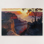 Grand Canyon Artwork Schwieriges Puzzle (Horizontal)