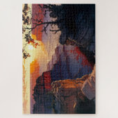 Grand Canyon Artwork Schwieriges Puzzle (Vertikal)
