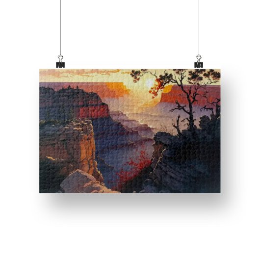 Grand Canyon Artwork Schwieriges Puzzle