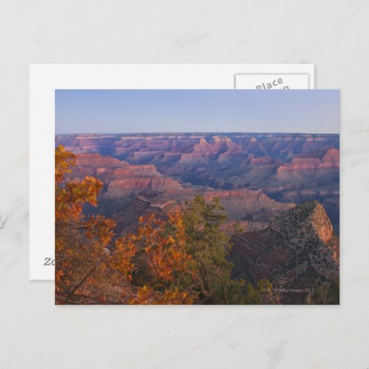 Grand Canyon bei Sunrise Postkarte (Vorne/Hinten)
