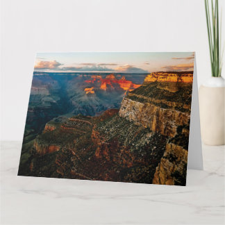GRAND CANYON-BLICK UND BESUCHEN KARTE
