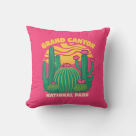 Grand Canyon Cactus Sunset Kissen