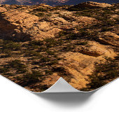 Grand Canyon Cliffs at Sunrise - Landschaftliche F Poster (Ecke)