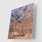 Grand Canyon Clock Quadratische Wanduhr (Winkel)