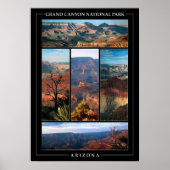 Grand Canyon Collage Poster (Vorne)