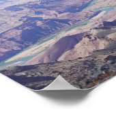 Grand Canyon Colorado River Fotografy Poster (Ecke)
