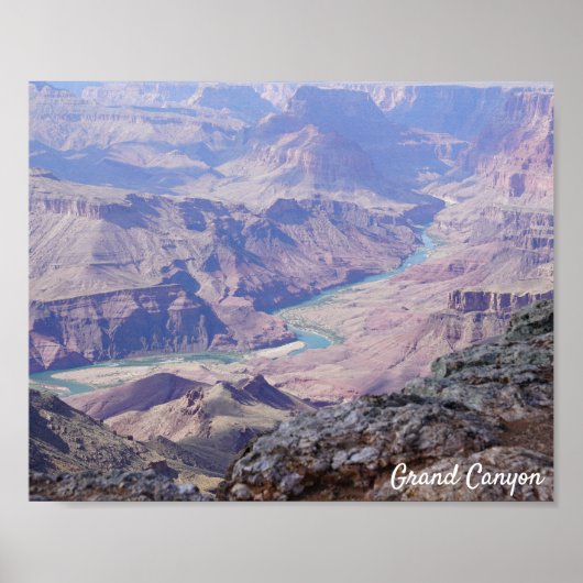 Grand Canyon Colorado River Fotografy Poster (Vorne)