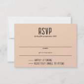 Grand Canyon Couple RSVP Karte (Vorderseite)