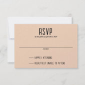 Grand Canyon Couple RSVP Karte (Vorderseite)