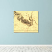 Grand Canyon des Colorado River Panoramablick Leinwanddruck (Insitu (Holzboden))