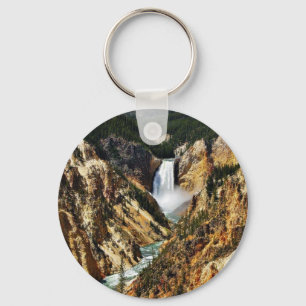Grand Canyon des Yellowstone Parks Blick Richtung Schlüsselanhänger