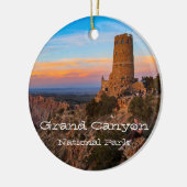 Grand Canyon Desert Tower Keramik Ornament (Links)