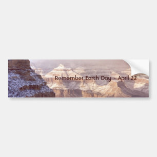 Grand Canyon/erinnern sich an Tag der Erde - 22. Autoaufkleber