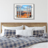 Grand Canyon Fake Imitate Window View USA Leinwanddruck (Insitu (Schlafzimmer))