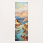 Grand Canyon Fantasy Watercolor Yogamatte (Rückseite)