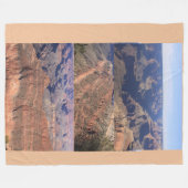 Grand Canyon Fleece Blanket (Vorderseite (Horizontal))