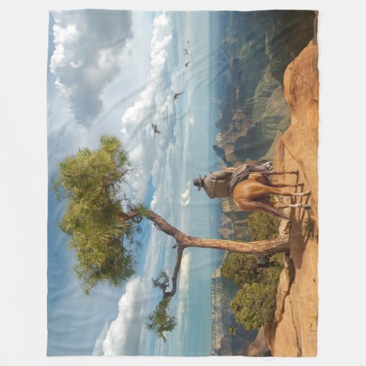 GRAND CANYON FLEECEDECKE (Vorderseite)