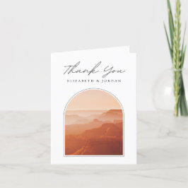 Grand Canyon Foto Blank Danke Karte