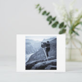 Grand Canyon Fotograf Große Filmkamera Postkarte (Stehend Vorderseite)