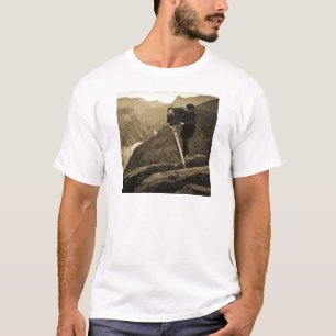Grand Canyon Fotograf große Filmkamera T-Shirt