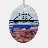 Grand Canyon Gateway Keramik Ornament (Rechts)